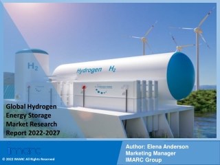 Hydrogen Energy Storage Market PDF, Size, Industry Trends Report 2022-2027