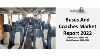 Buses And Coaches Markets Report 2022-2031