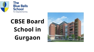 CBSE Board School in Gurgaon