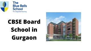 CBSE Board School in Gurgaon