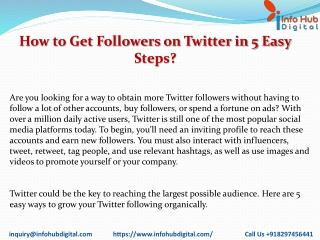 How to Get Followers on Twitter in 5 Easy StepsPDF