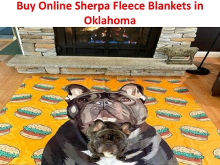Buy Online Sherpa Fleece Blankets in Oklahoma