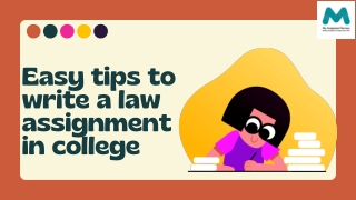 Law Assignment Preparation tips and help
