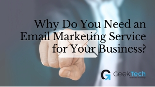 Why Do You Need an Email Marketing Service for Your Business