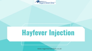 Hayfever Injection