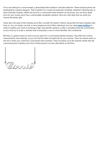 Why the Biggest "Myths" About custom name necklace May Actually Be Right