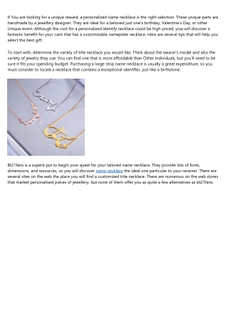 30 Inspirational Quotes About name necklace