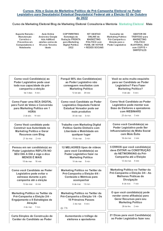 Marketing Eleitoral da Pré-Campanha até a Eleição 2022-Consultoria-Mentoria-todo-Brasil