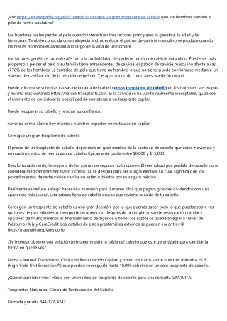 Obtener información gratuita 2021 Costras de Trasplante de Cabello