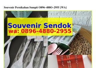 Souvenir Pernikahan Sumpit Ö8ᑫϬ·Ꮞ88Ö·2ᑫ55{WhatsApp}