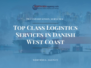 Top Class Logistics Services in Danish West Coast