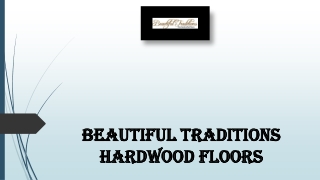 Hardwood Floor Refinishing