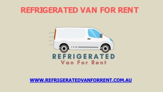 Fridge Truck Hire