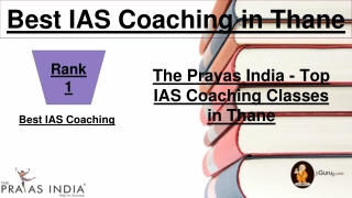 Best IAS Coaching in Thane