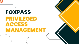 Privilege Access Management Services!