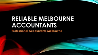 Leading Reliable Melbourne Accountants