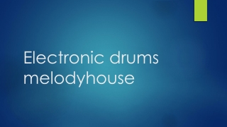 electronic drums