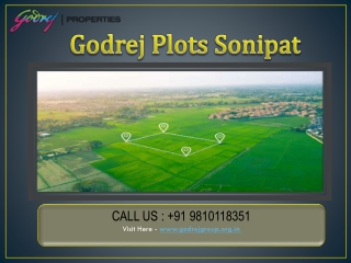Godrej Plots Sonipat Developed Residential plots in Sonipat Haryana