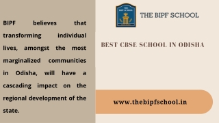English Medium School in Choudwar