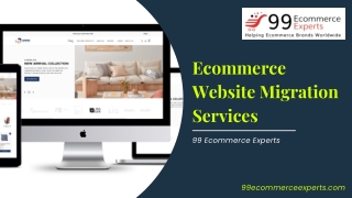 Ecommerce Website Migration Services