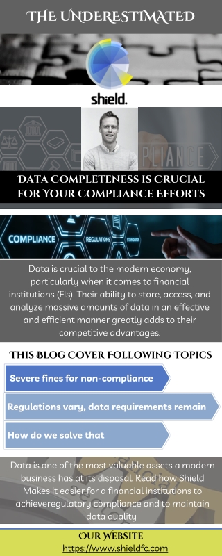 Data Quality And Regulatory Compliance - Shield
