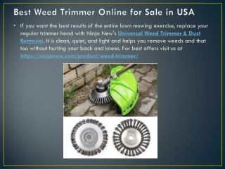 Best Weed Trimmer Online for Sale in USA