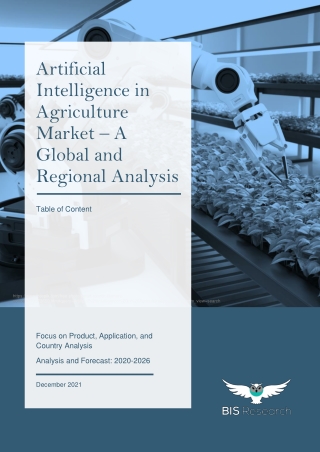 Artifical Intelligence in Agriculture Market