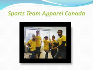 Sports Team Apparel Canada