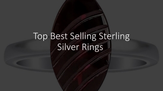 Top Best Selling Sterling Silver Rings