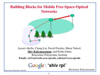 Building Blocks for Mobile Free-Space-Optical Networks