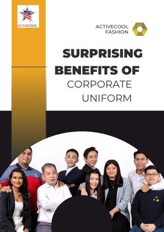 Surprising Benefits of Corporate Uniform