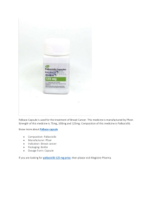 palbociclib 125 mg price