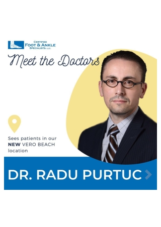 Vero Beach Florida Podiatrist Radu Purtuc