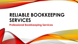 BOOKKEEPER SERVICES