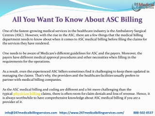 All You Want To Know About ASC BillingPDF