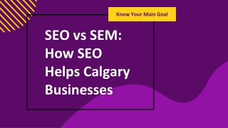 SEO vs SEM