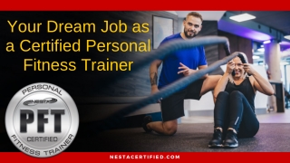 Career options as a NESTA Certified Personal Fitness Trainer