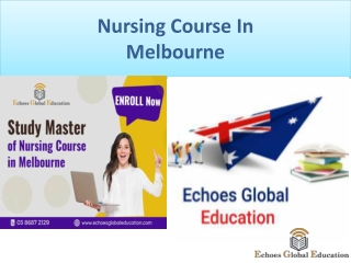 Nursing Courses in Melbourne | Best Nursing College in Melbourne
