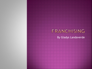 franchising