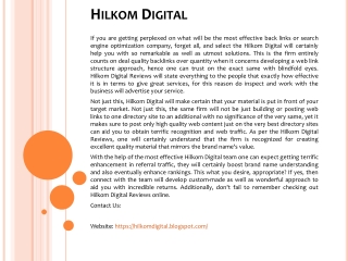 Hilkom Digital