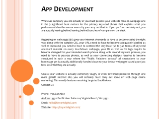 App Development