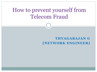 Telecom Management and its techniques