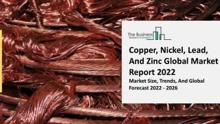 Copper, Nickel, Lead, And Zinc Market Analysis, Industry Growth And Share 2031