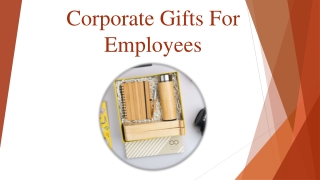 Corporate Gifts For Employees