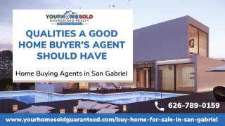 Home Buying Agents in San Gabriel |  Reasonable Price - YHSGR