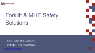 Forklift & MHE Safety Solutions