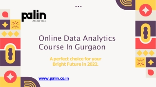 Online Data Analytics Course In Gurgaon