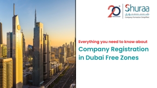 Company Incorporation in Dubai Free Zone