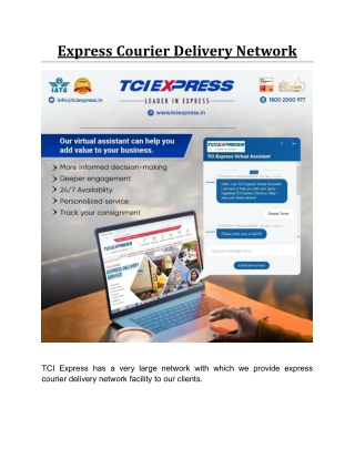 Express Courier Delivery Network