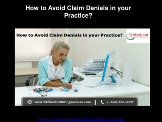 How  to Avoid Claim Denials in your Practice